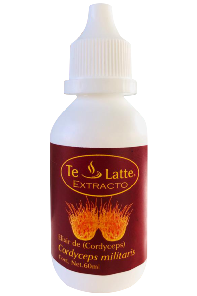 Te Latte Café - Elixir  de Cordyceps militaris, CORDYCEPS